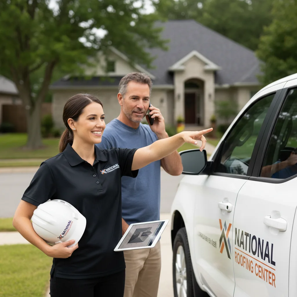 National Roofing Center customer support in Thaxton